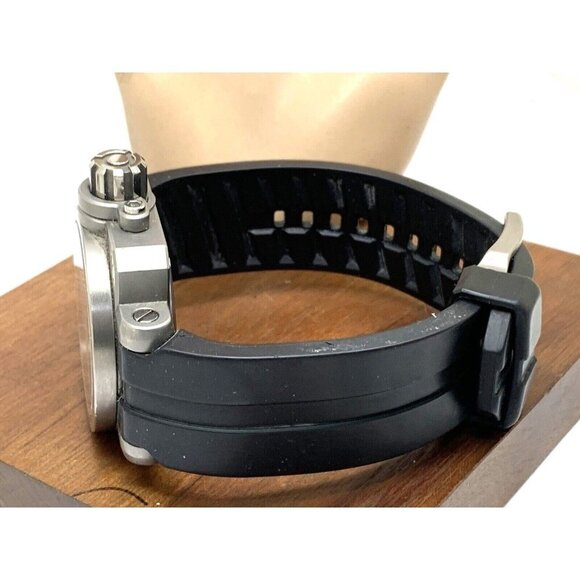 Oakley Gearbox Men's Watch Swiss Quartz Titanium Case Black Dial Rubber … - Picture 9 of 14